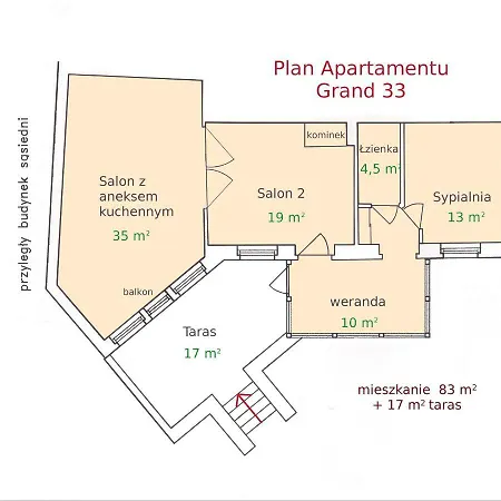 Apartament Grand 33
